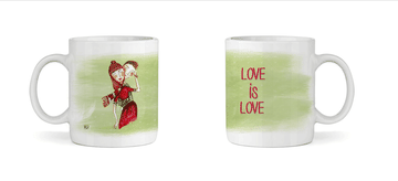 tazza LOVE IS LOVE  uomo donna