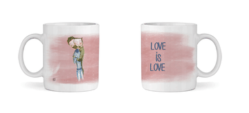 tazza LOVE IS LOVE  uomo uomo
